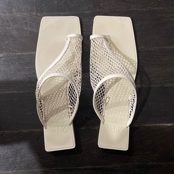Zara Mesh Sandals